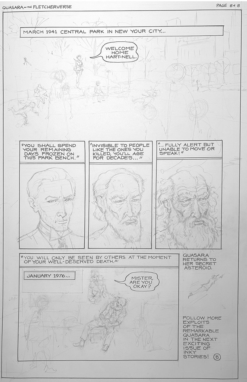 Page 8 of Quasara in the Fletcherverse