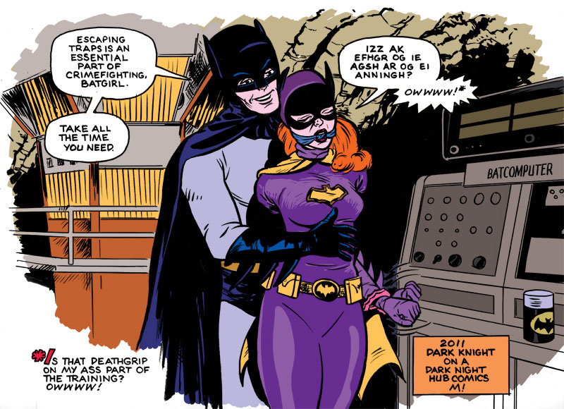 page 1 of Batgirl in “Training Day”
