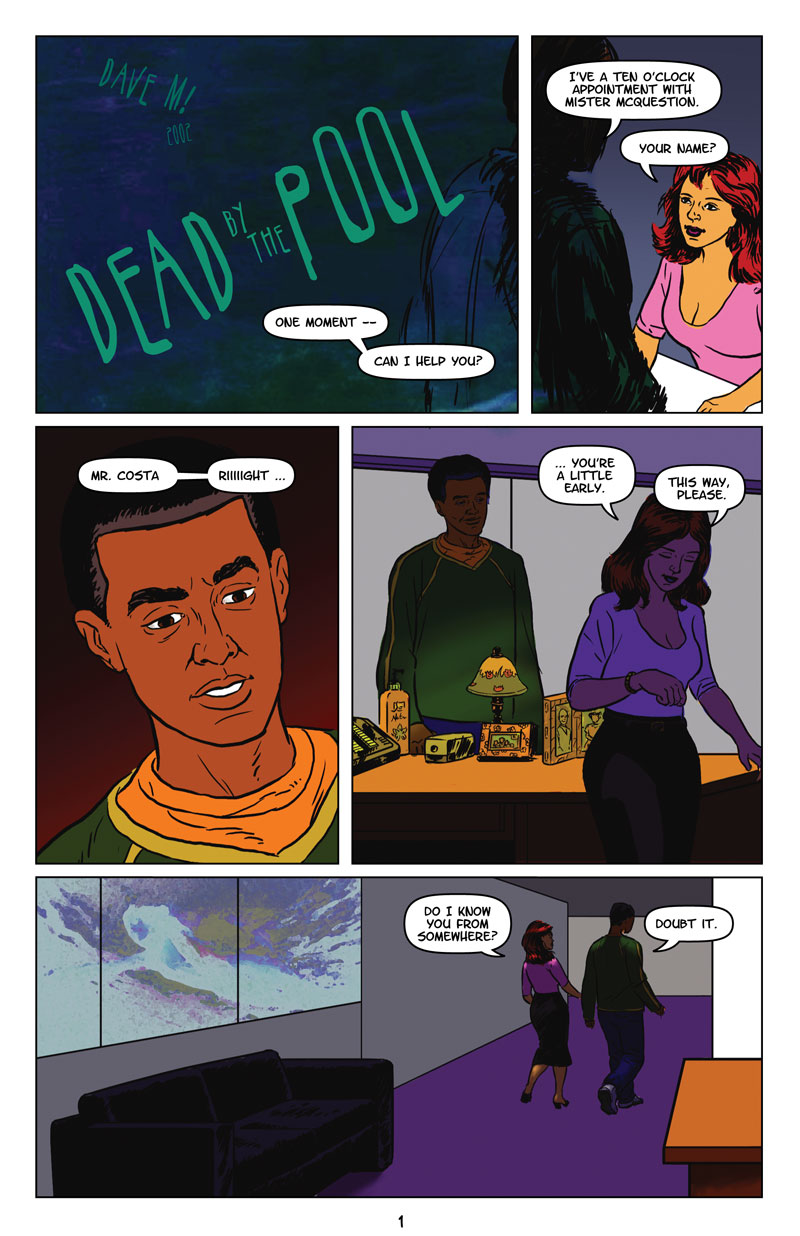 page 1 of Dead by the Pool