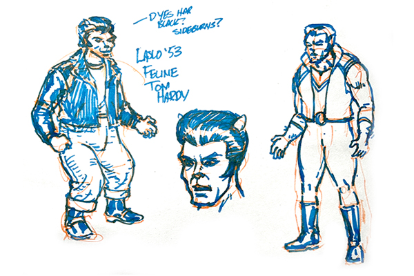 v1 character sketch of losko