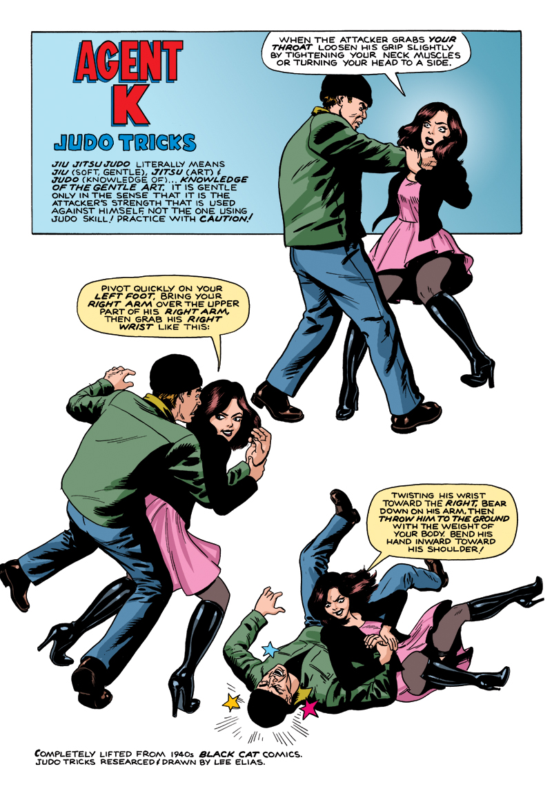 page 1 of Agent K Judo Trick: The Strangler