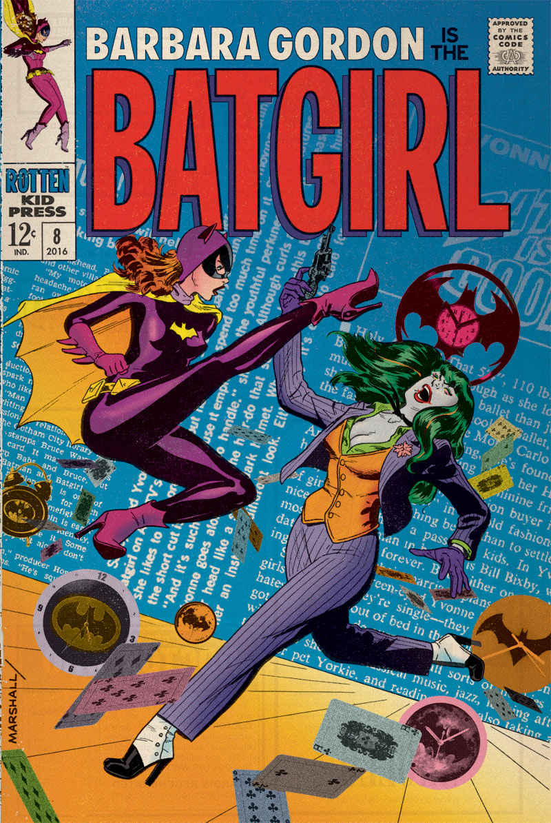 page 1 of Batgirl and Joker
