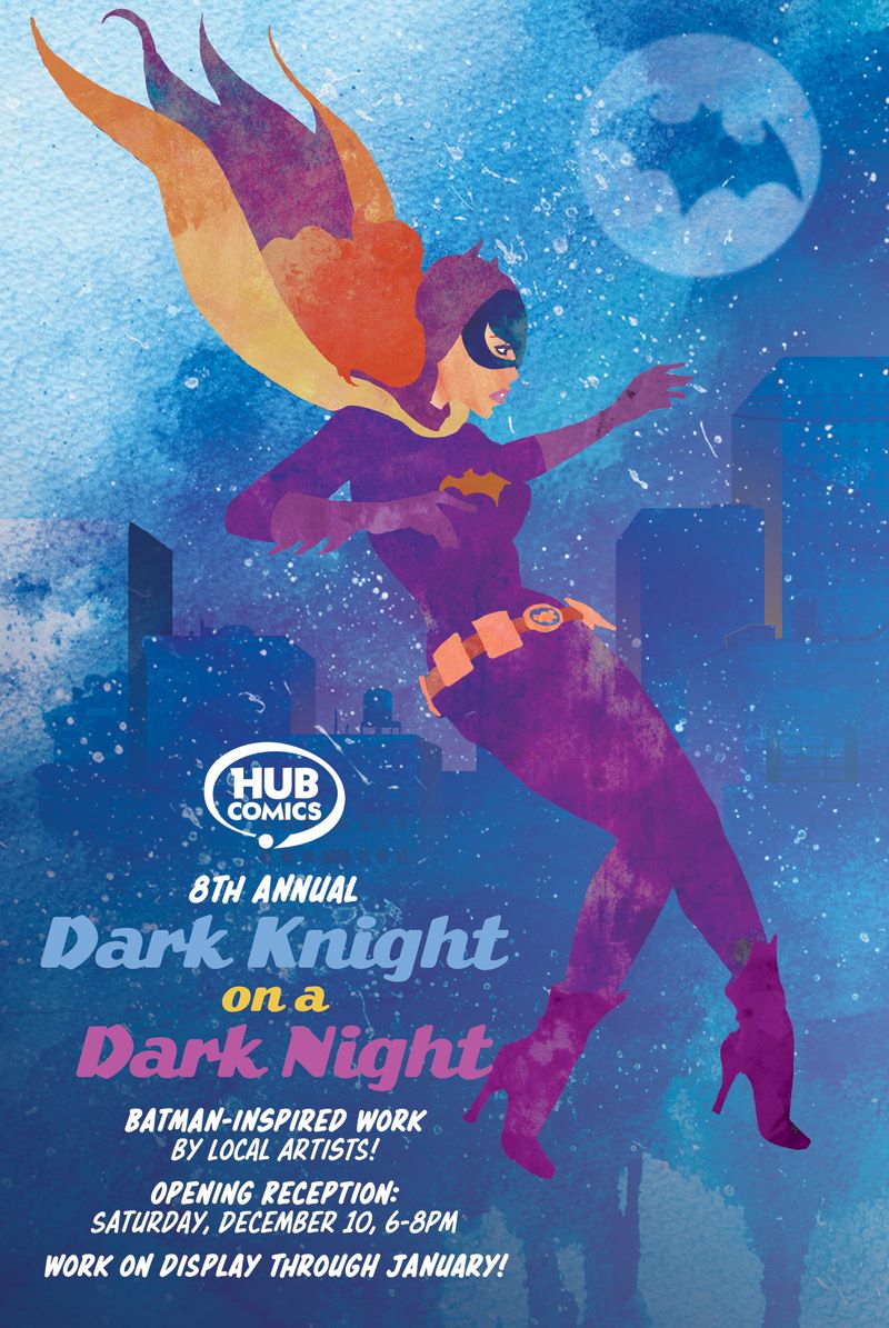 Batgirl poster for Hub Comics