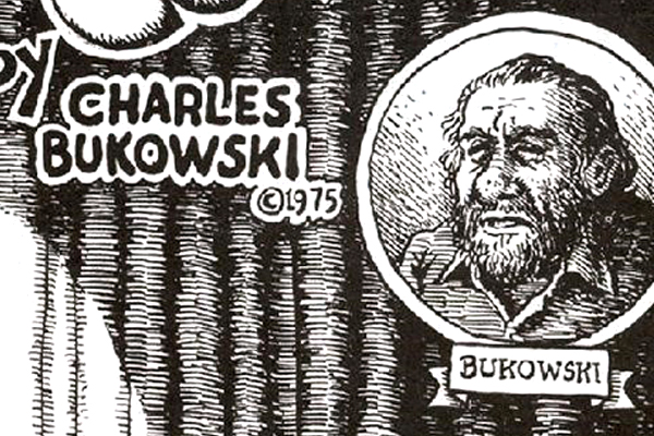 Charles Bukowski illustration by R. Crumb