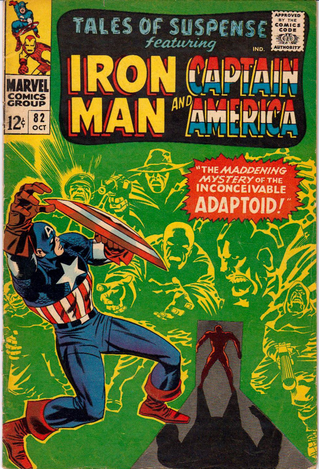thumbnail view of Tales of Suspense #82 cover
