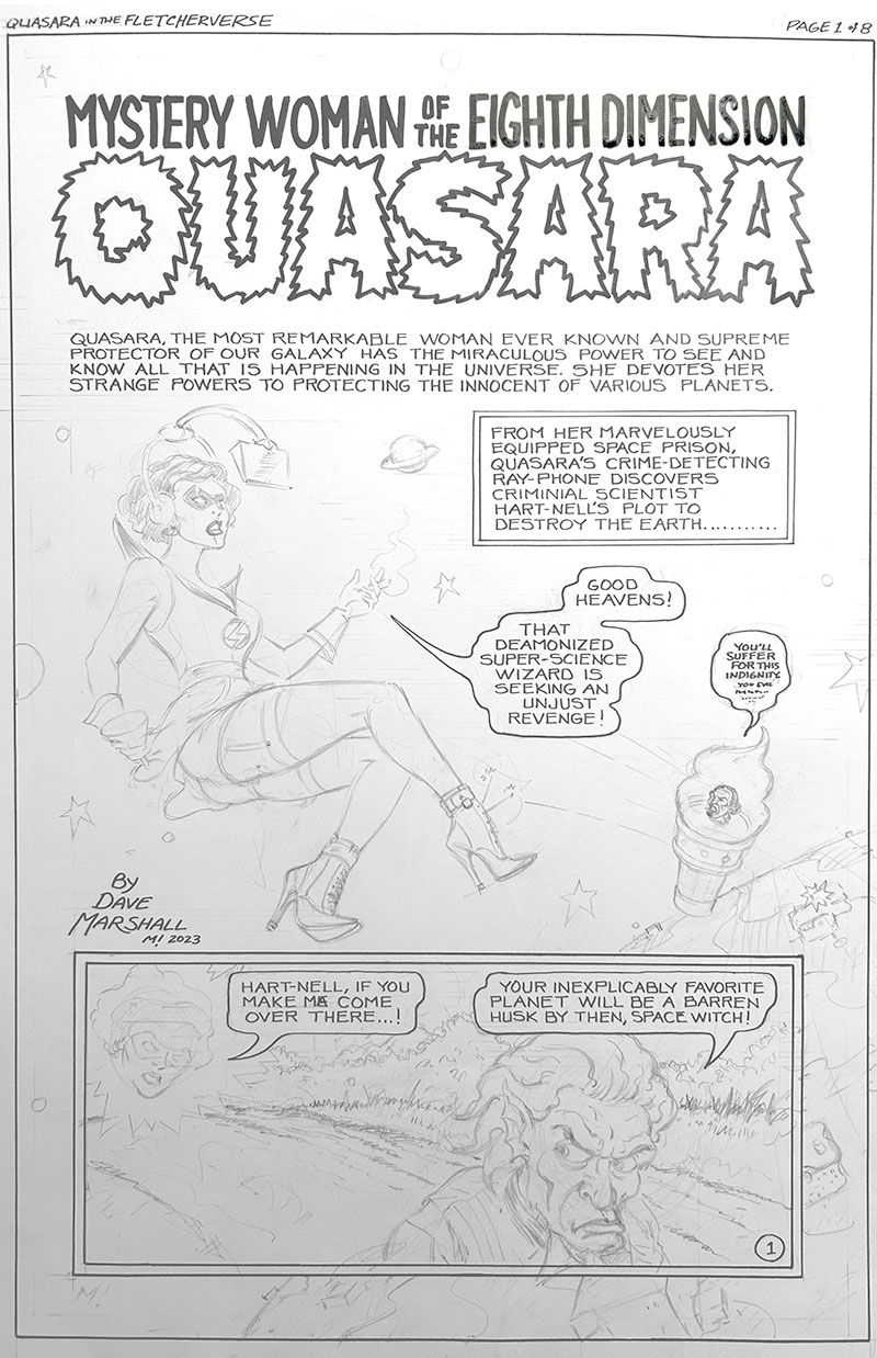 page 1 of Quasara in the Fletcherverse