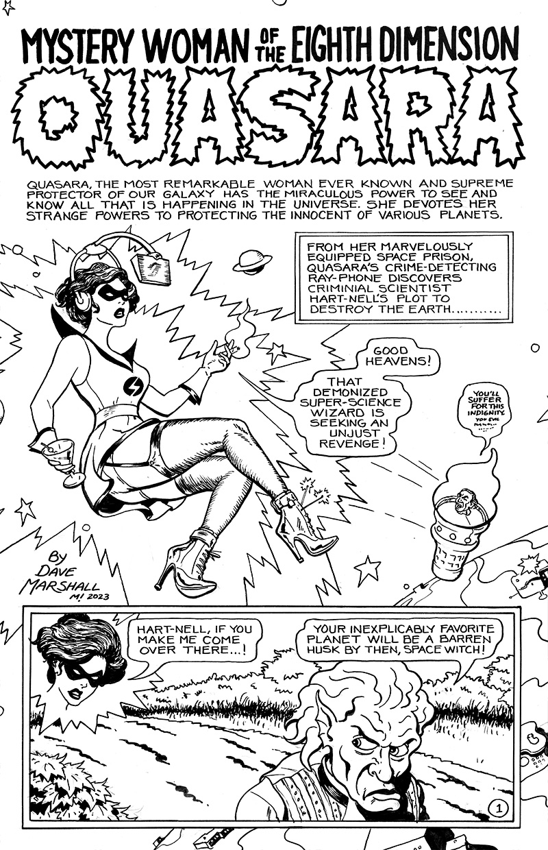 page 1 of Quasara in the Fletcherverse