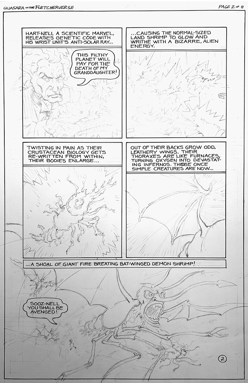 Page 2 of Quasara in the Fletcherverse