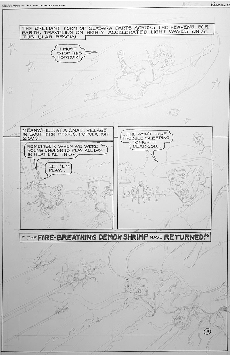 Page 3 of Quasara in the Fletcherverse