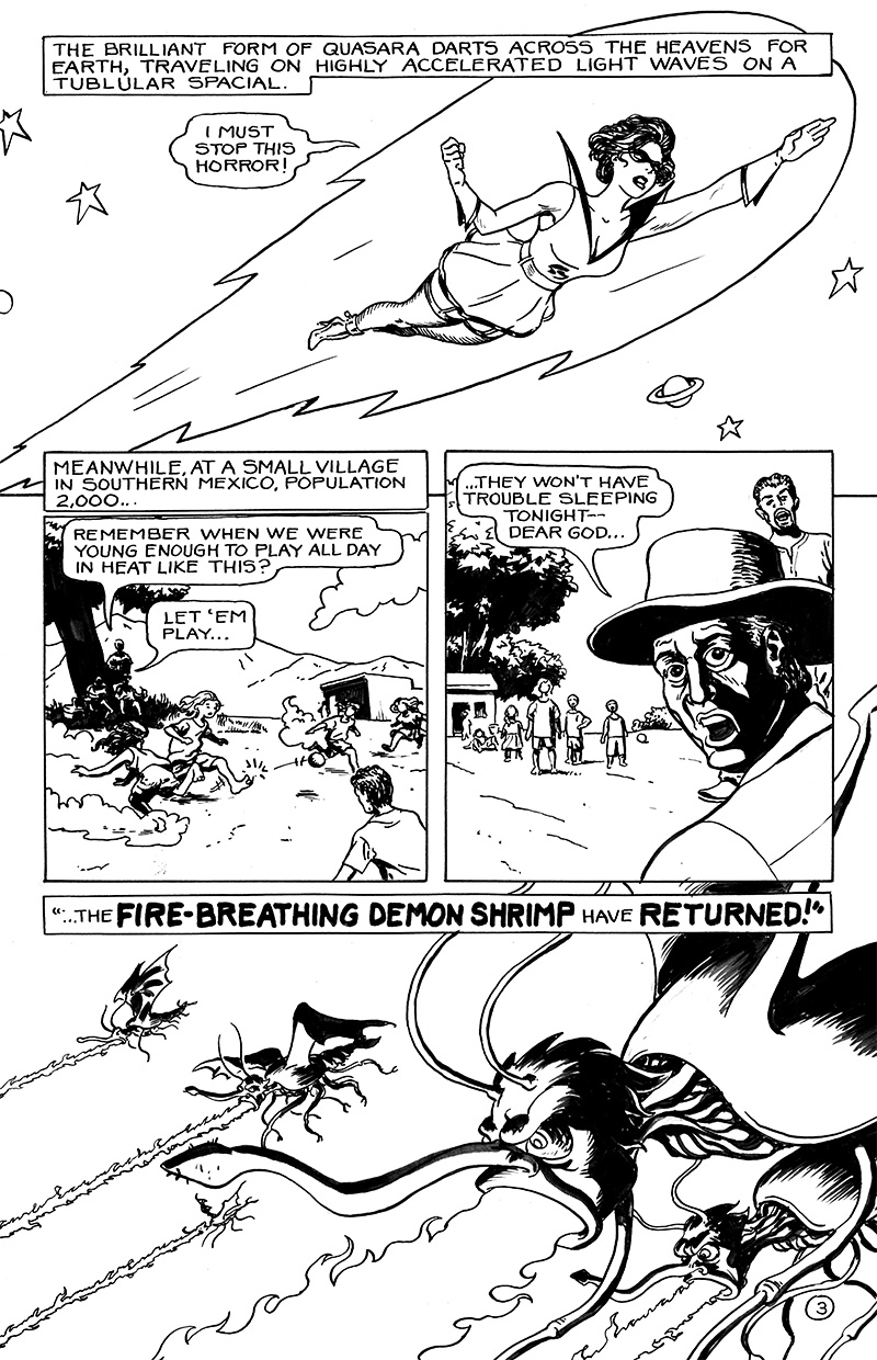 Page 3 of Quasara in the Fletcherverse