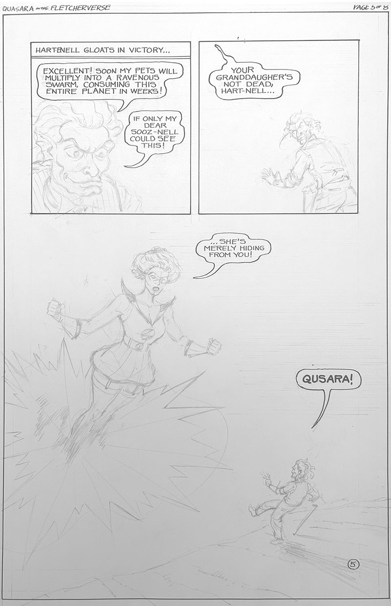 Page 5 of Quasara in the Fletcherverse