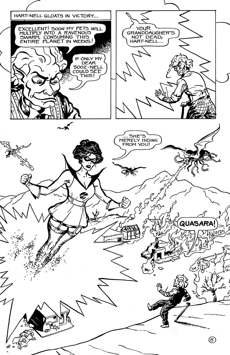 Page 5 of Quasara in the Fletcherverse