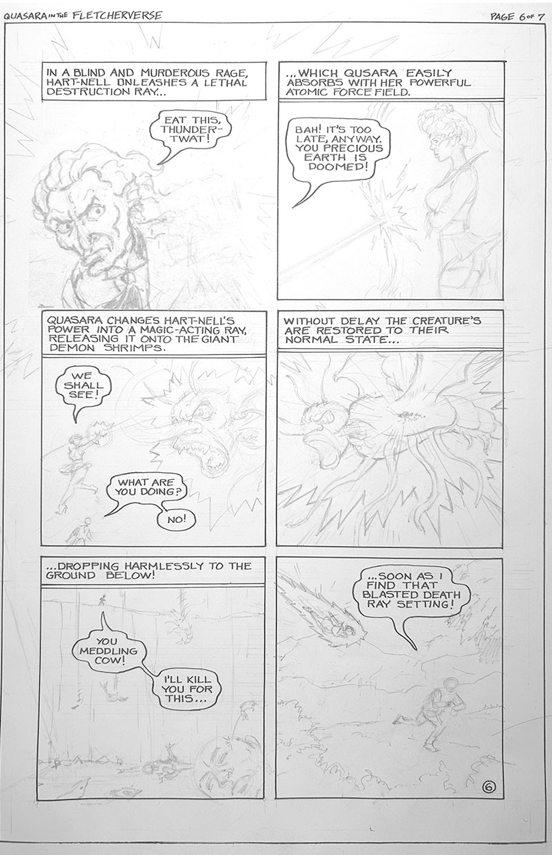 Page 6 of Quasara in the Fletcherverse