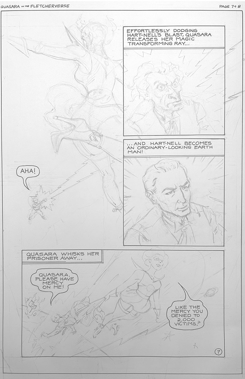 Page 7 of Quasara in the Fletcherverse