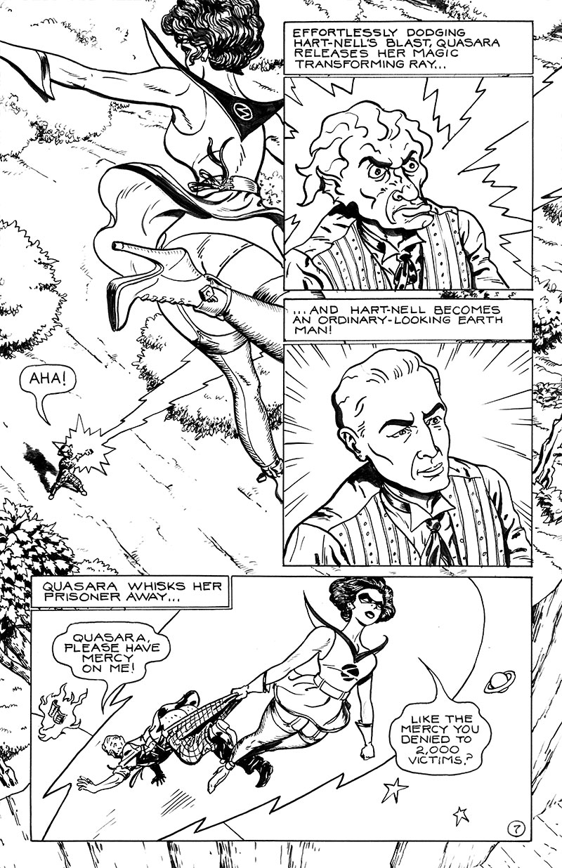 Page 7 of Quasara in the Fletcherverse