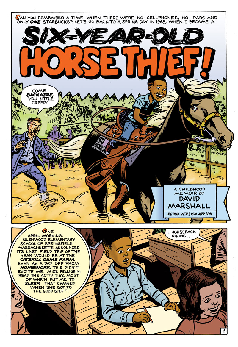page 1 of Six-Year-Old Horse Thief