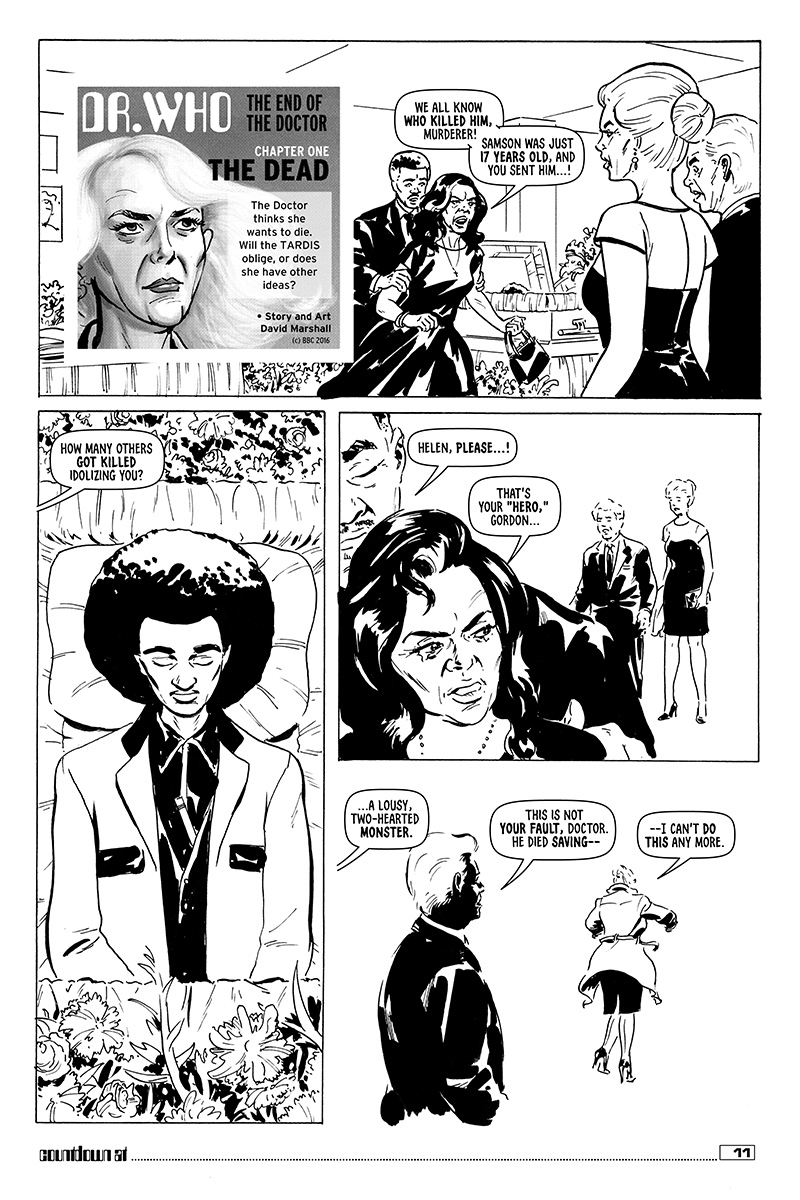 page 1 of Doctor Who - End of the Doctor