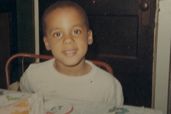 Dave Marshall at six years old